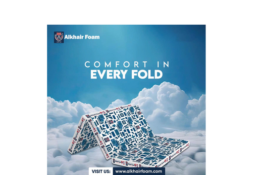 Foam tri fold mattress