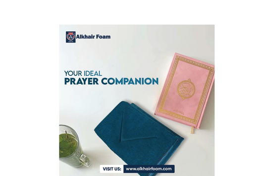 Now Pray In Comfort With Alkhair Foam's Deluxe Jaa E Namaz