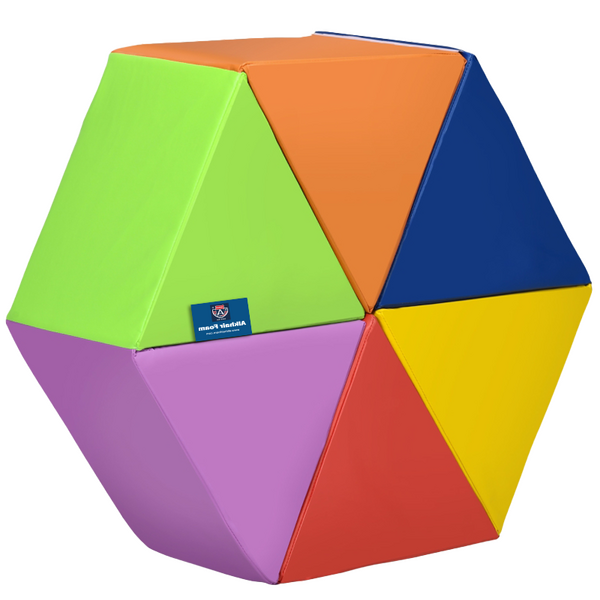 Triangle Rave Toy Play Triangle - Foam - Alkhair Foam